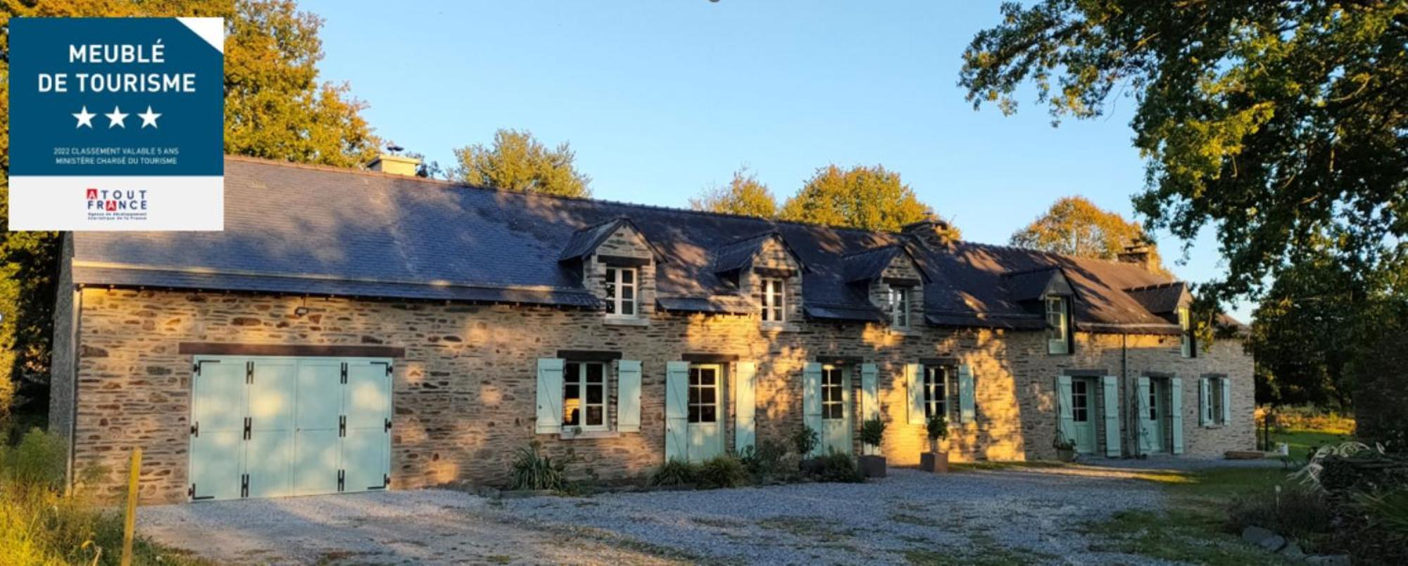 La Villauvert - Cottage Saint-Martin-sur-Oust Zewnętrze zdjęcie